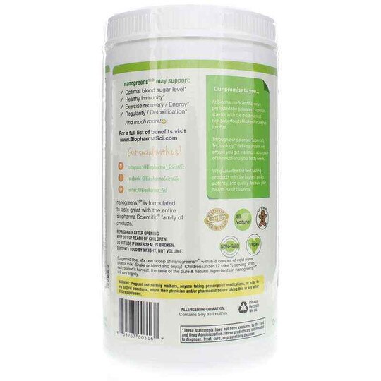 NanoGreens 10, BPH